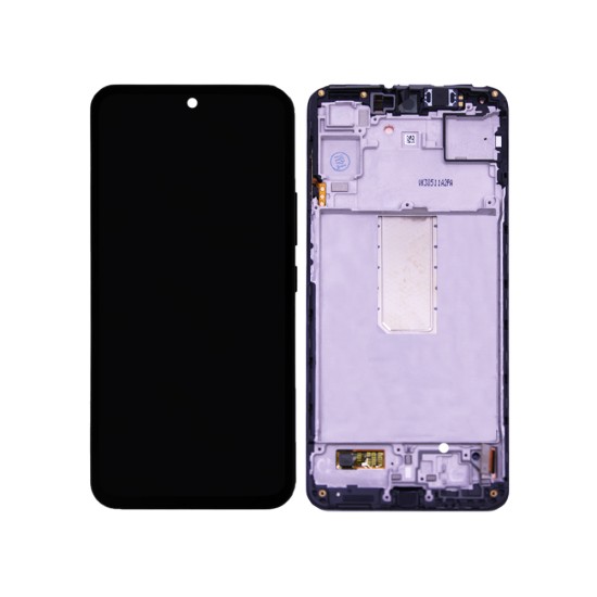 Touch+Display+Frame Samsung Galaxy M54 5G/M546 Service Pack Black 